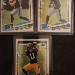 Nfl Rated Rookie Holos 12 Card Lot