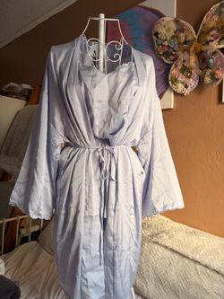 3 piece silk pajama set size Large NEW WITH TAGS