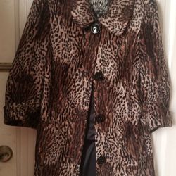 Leopard Coat for Sale in Los Angeles, CA OfferUp