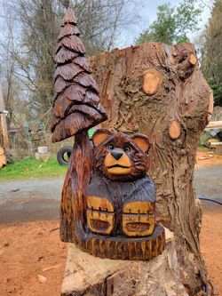 Bear Under Tree