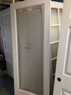 32x80 pantry door available now slab only no frame