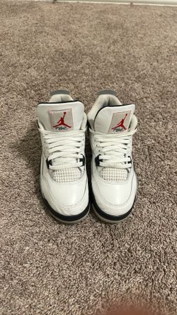 AIR JORDAN 4 RETROS OG GS WHITE CEMENT 2025