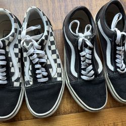 Vans 2 Pair Women’s 8