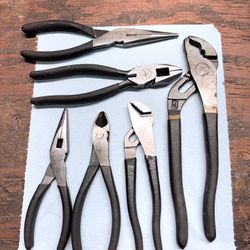 Vintage Craftsman Plier Set