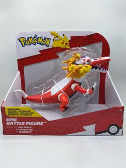 Pokemon Skeledirge Epic Battle Figure 12 Inch Jazwares Action Figure New