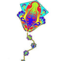 Colorful Tree Frog Kite