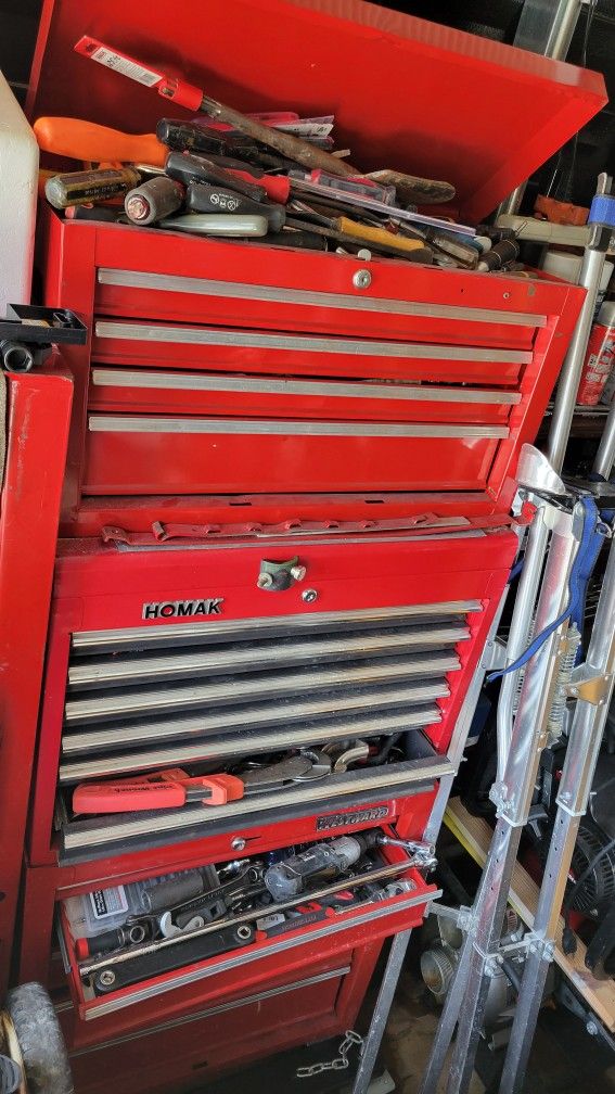 3 TIER EMPTY TOOL BOXES FOR SALE