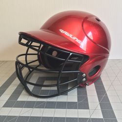 Rawlings Coolflo Batting Helmet with Mask (6 1/2" - 7 1/2")