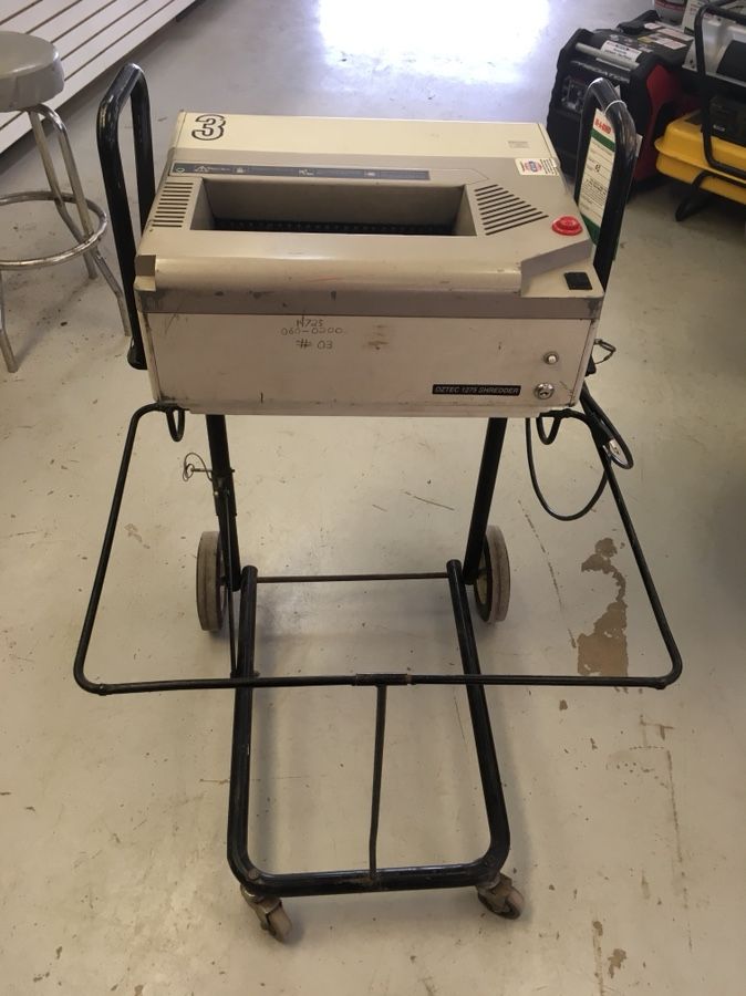 Industrial Paper Shredder Oztec 1275