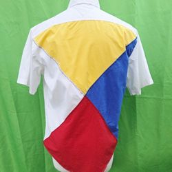 VINTAGE TOMMY HILFIGER SAILING GEAR BACK FLAG SIZE LARGE 