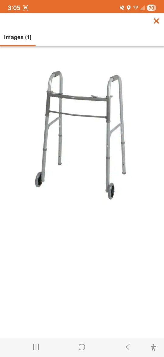 New Folding Walker