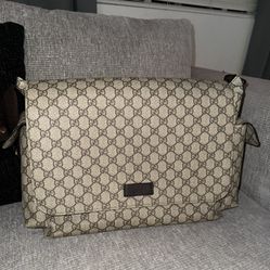 Gucci Women’s Original Gg Supreme Diaper Bag 
