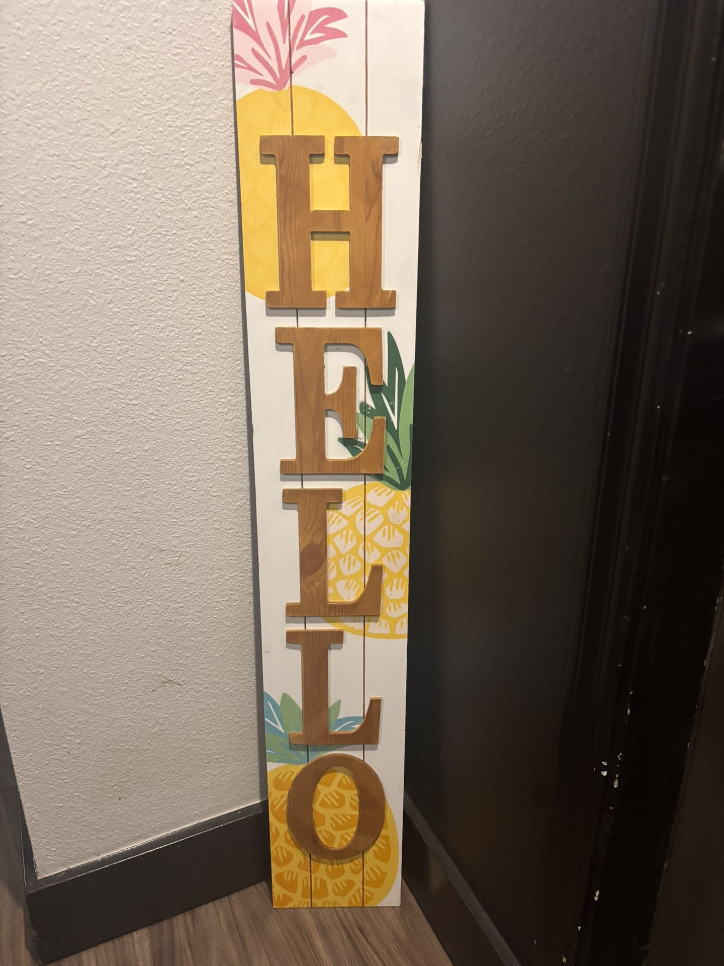 New Outdoor/Indoor Welcome Sign