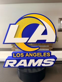 LA Rams display sign