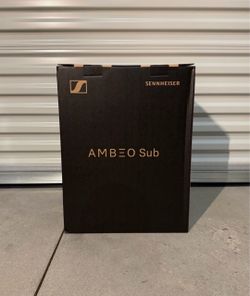 Sennheiser AMBEO Sub SW02 Wireless Subwoofer - 350W Class-D Amplifier, 8” High-Performance Woofer