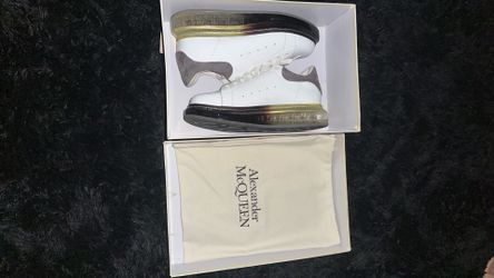 2019-2020 Alexander Mcqueens transparent sole sneakers Authentic