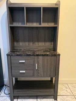 Microwave Marble Kitchen Stand