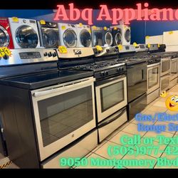 Gas & Electric Stove Sale!