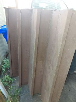 Free wood from deck