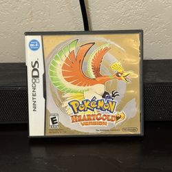 Pokémon Heart Gold Case *NO GAME*