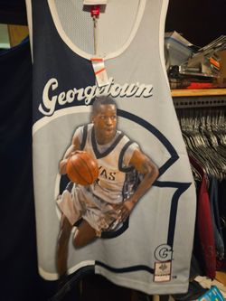 Allen Iverson Georgetown jersey size large