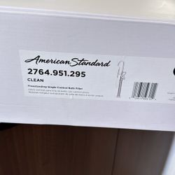 American standard Freestanding Single Control Bath filler