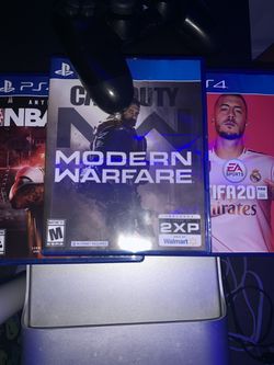 PS4 Slim 1Tb 2 Controller (2k20, Fifa 20, Modern Warfare)