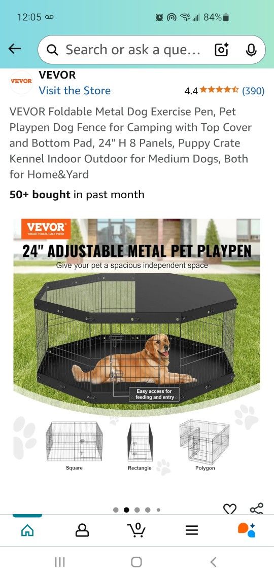 New Pet Playpen