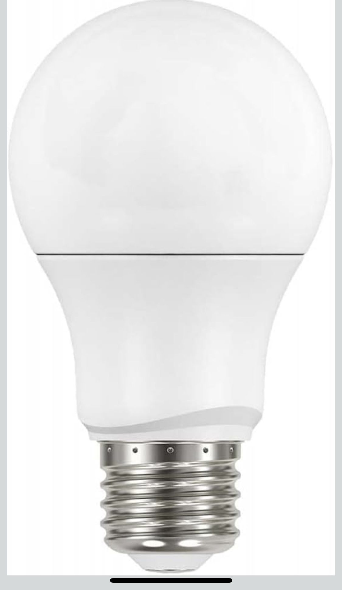 New 4.17 “ 9.5W A19 LED Medium Base Replacement Lamp (Pack of 4)-3000 Color Temperature-Frosted