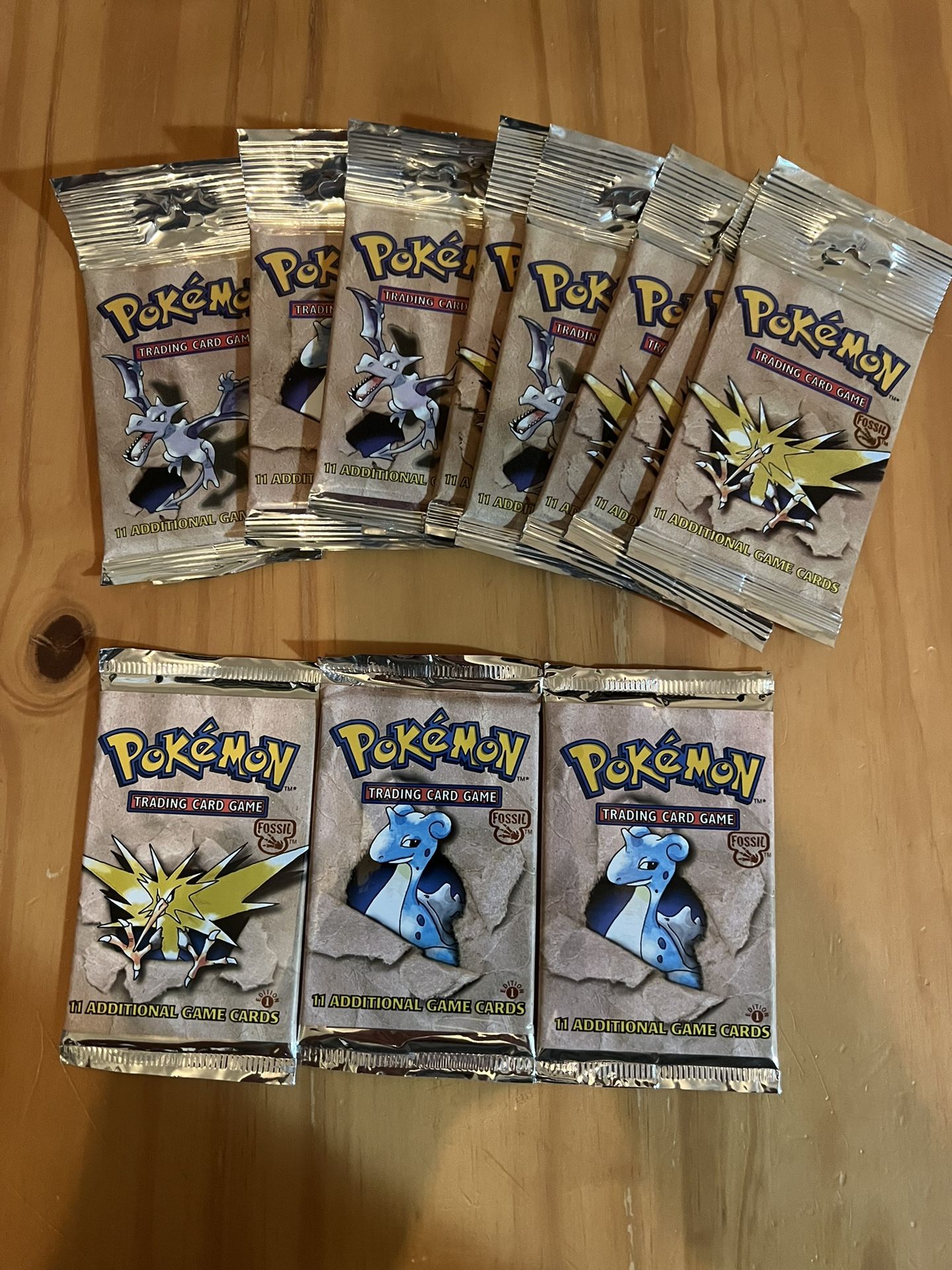 Fossil Booster Packs