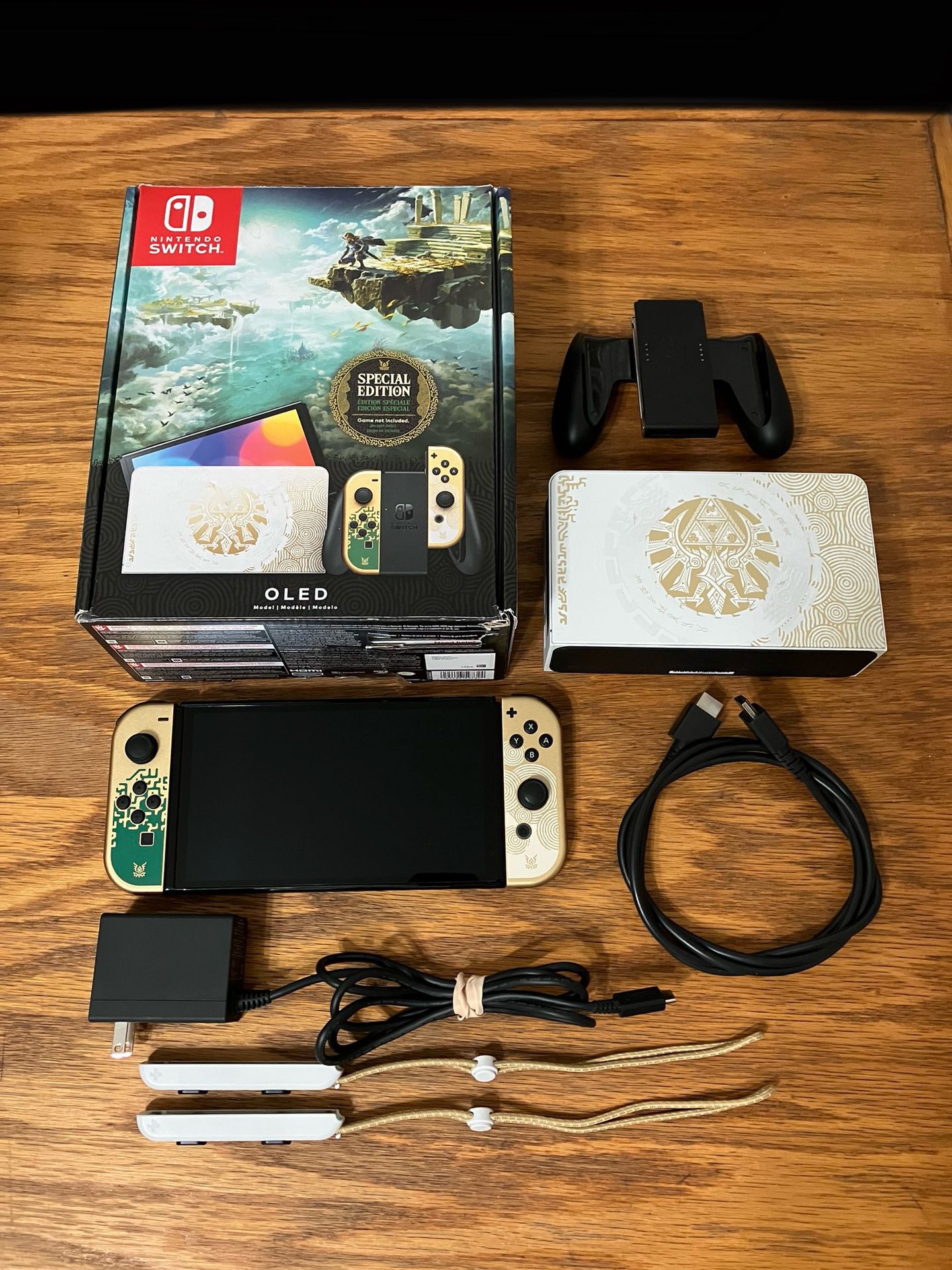 Nintendo Switch OLED console System The Legend of Zelda Tears of the Kingdom Special Edition TOTK SE Complete in Box