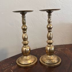 Gold Candle holder