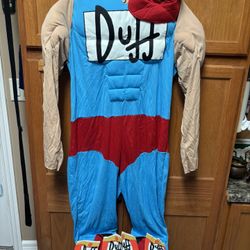 The Simpson's Classic Duffman Halloween costume