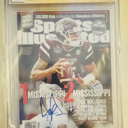9.6 & 9.2 Graded Dak Prescott Sports Illustrated Magazines 
