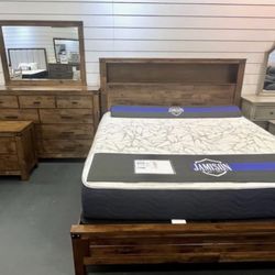 BEAUTIFUL ALTON KING BED SET!$999!*SAME DAY DELIVERY*NO CREDIT NEEDED*EASY FINANCING*HUGE SALE*