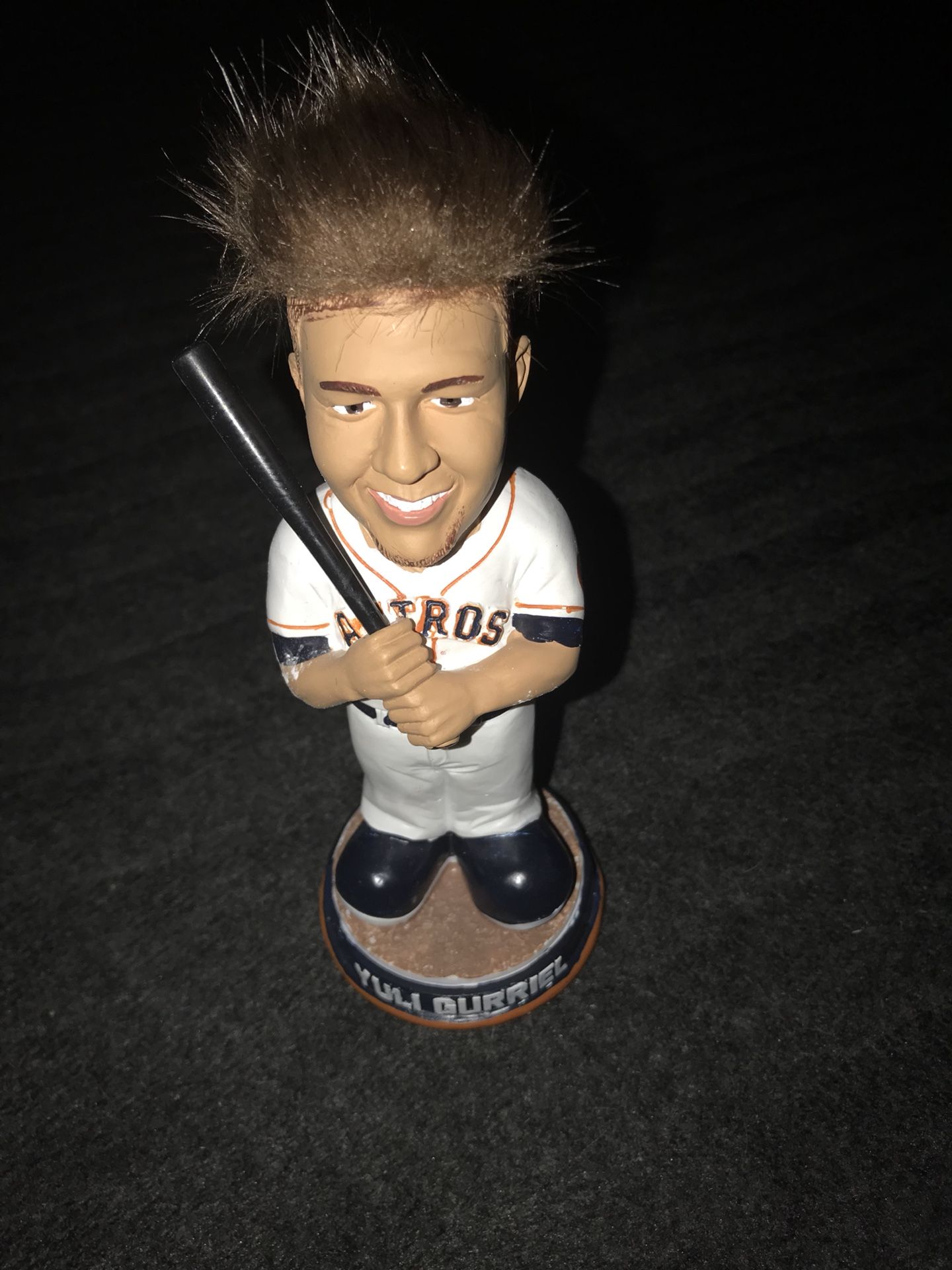 HOUSTON ASTROS SGA Yuli Gurriel Gnome with Troll Hair 06/23 Bobblehead