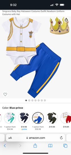 Baby Boy Prince Costume