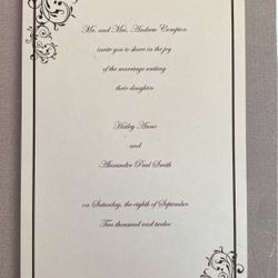 Wedding Invitations