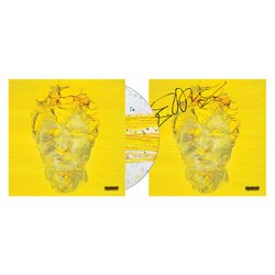 ED SHEERAN SUBTRACT CD WITH HAND SIGNED ART CARD AUTOGRAPH