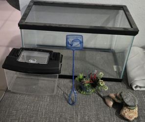 Fish Tank With The Sum Of Toys