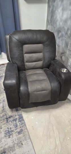 Charcoal Recliner $140 OBO