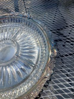 Silverplated dish