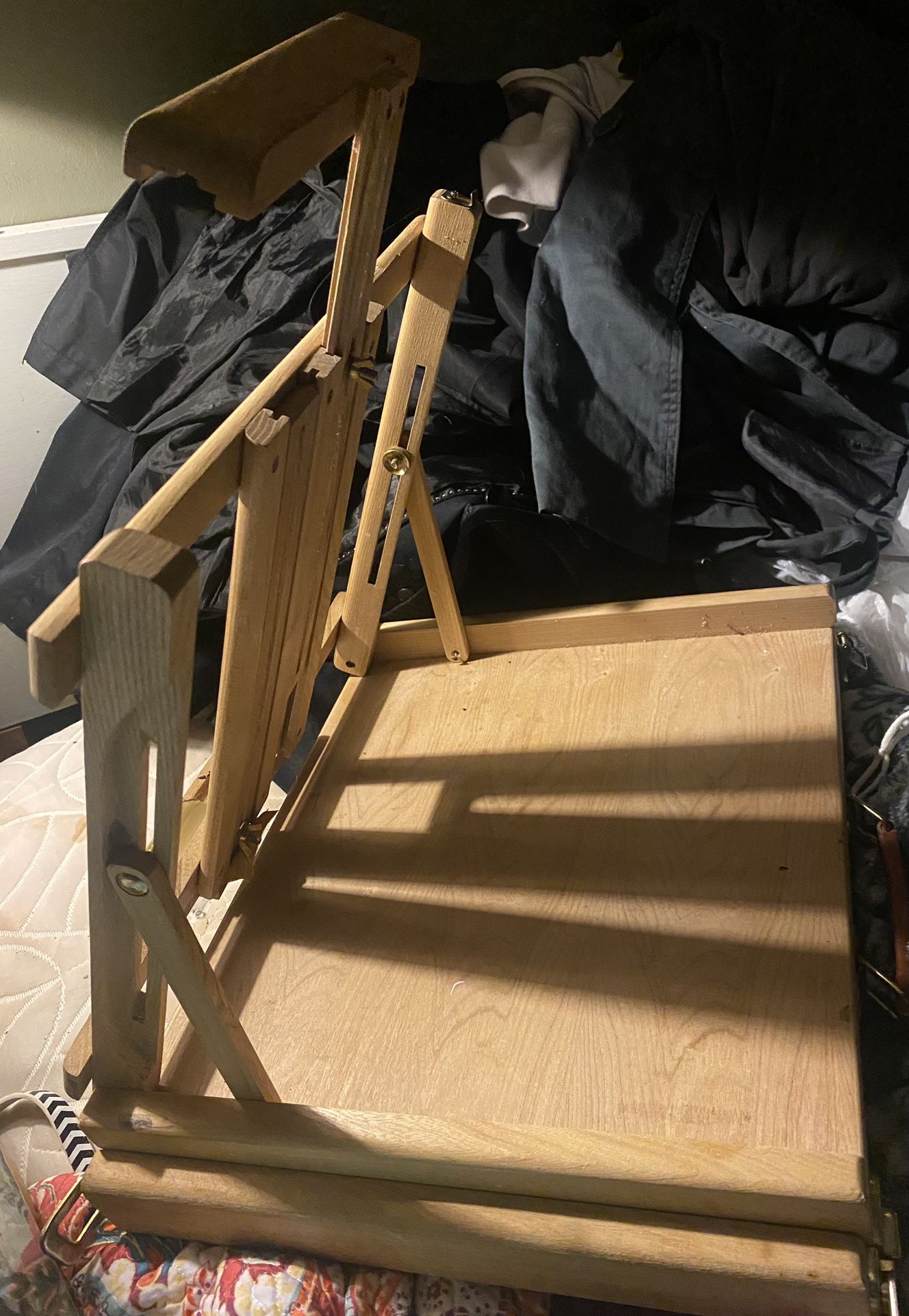 Portable Wood Art easel With Drawer And Art Supllies