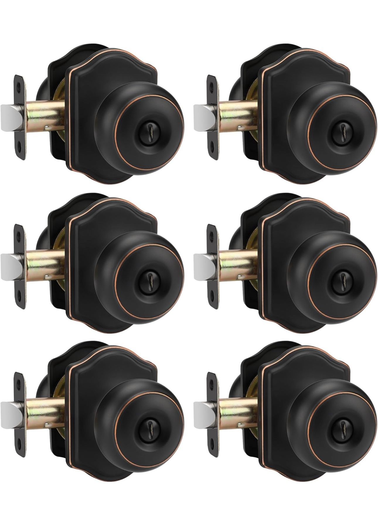 Goldenwarm Oil Rubbed Bronze Door Knobs Interior