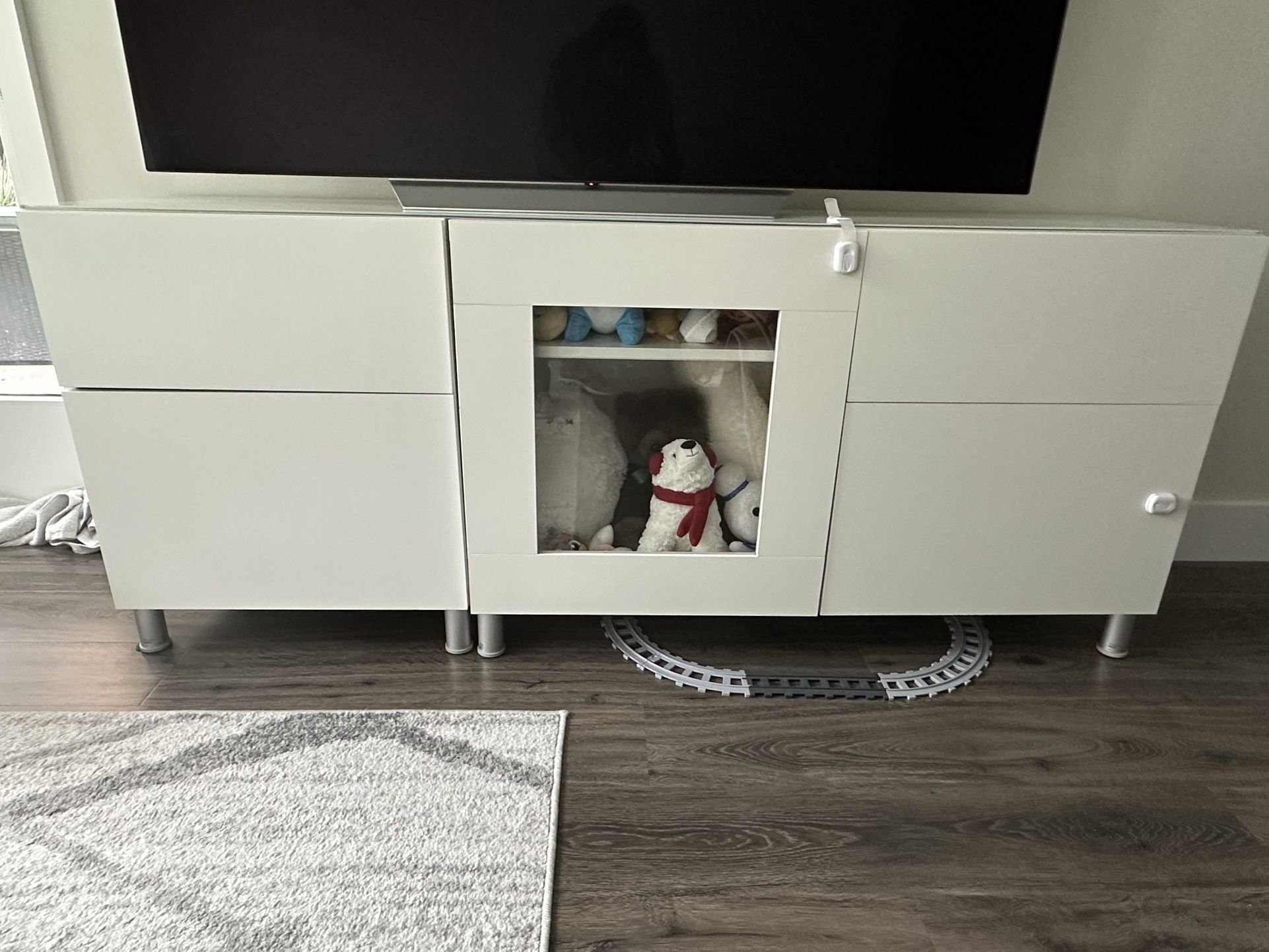 White Storage Cabinet