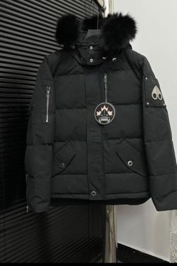 Moose Knuckle Black 3Q Jacket L