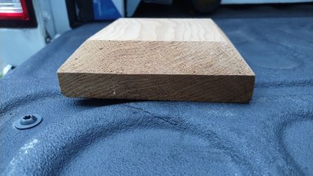 2 in. x 6 in. Bulk Flat Cedar Post Caps