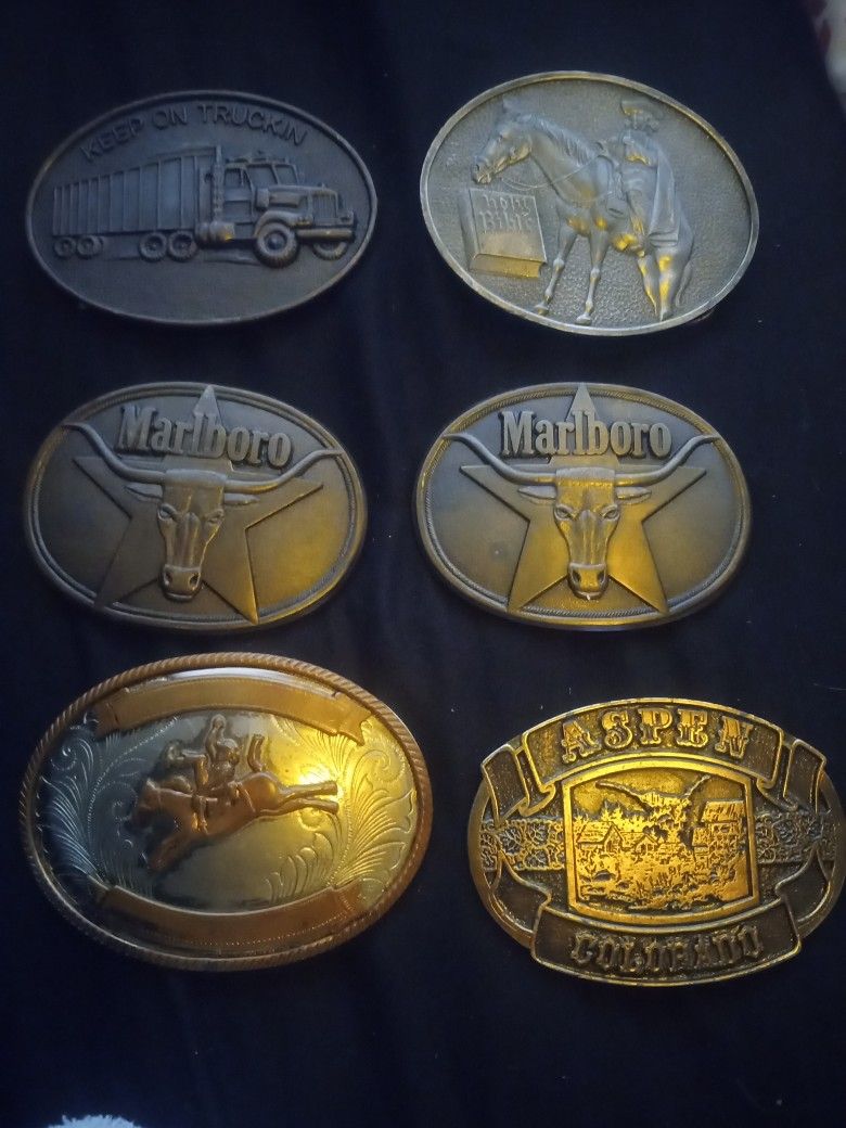 30 Antique Buckles