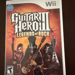 Guitar Hero III Legends of Rock Wii, CIB, No instruments, Firm Price, Cash Only, Pembroke Pines