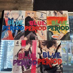 Blue Period Vol. 1-5, $6 each volume (Price Is Firm)